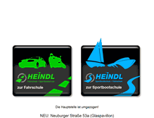 Tablet Screenshot of heindl-fahrschule.de